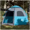 Image de Tente de camping cabine 4 personnes bleu libération rapide