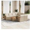 Image de Salon de jardin modulable GENERIQUE rotin 9 pieces 62 x 62 x 69 cm 8 personnes