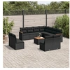 Image de Salon de Jardin avec Coussins 12 pcs, Canapés de Terrasse, Ensemble de Meubles d'Extérieur Patio, Moderne, Beige 3218428