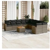 Image de Salon de Jardin avec Coussins 13 pcs, Canapés de Terrasse, Ensemble de Meubles de Patio, Mobilier d'Extérieur, 3257144