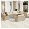 Image de Salon de Jardin avec Coussins 12 pcs, Canapés avec Pieds Réglables, Ensemble de Meubles d'Extérieur Patio Terrasse, 3250464
