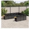 Image de Salon de Jardin avec Coussins 13 pcs, Canapés de Patio, Ensemble de Meubles, Mobilier de Terrasse Extérieur, Gris 3223540