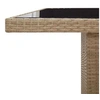 Image de Salon de jardin 11 pieces beige resine tressee 240 x 90 x 75 cm