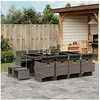 Image de 13-delige Tuinset met kussens poly rattan grijs3277747