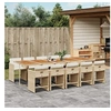 Image de 11-delige Tuinset met kussens poly rattan beige3277887
