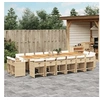 Image de 17-delige Tuinset met kussens poly rattan beige3278019