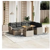Image de Salon de Jardin avec Coussins 8 pcs, Canapés de Terrasse, Ensemble de Meubles de Patio, Mobilier d'Extérieur, Gris 3271431