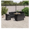 Image de Salon de Jardin avec Coussins 11 pcs, Canapés de Terrasse, Ensemble de Meubles de Patio, Mobilier d'Extérieur, Gris 3256949