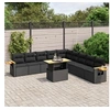 Image de Ensemble à Manger de Jardin avec Coussins 13 pcs, Table et Chaises à Dossier Rabattable, Meubles d'Extérieur Patio 3210679
