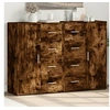 Image de Buffets 2 pcs chêne fumé 60x31x84 cm bois d'ingénierie3276592