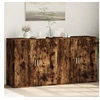 Image de Buffets 2 pcs chêne fumé 79x38x80 cm bois d'ingénierie3276606