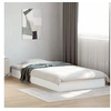 Image de Cadre de lit sans matelas blanc 90x190 cm bois d ingénierie