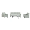 Image de 4-delige Loungeset met kussens fluweel lichtgrijs3278361
