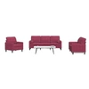 Image de Ensemble de canapés 3 pcs avec coussins et traversins velours, canapé, siège de canapé, canapé relax, canapé confort, 3278375