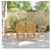 Image de Chaises pliables de jardin lot de 6 53x66x99 cm bambou, chaise pliable, meuble d'extérieur, chaise à manger, meuble 3278515