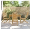 Image de Ensemble à manger de jardin 5 pcs bambou, ensemble de salle à manger d'extérieur, meuble de salle à manger de jardin, 3278521