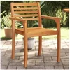 Image de Chaises de jardin lot de 4 59x55x85 bois massif d acacia