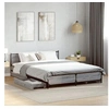Image de Cadre de lit et tiroirs sonoma gris 135x190 cm bois ingénierie, lit, lit d'invité, lit avec tête de lit, meuble de 3279950