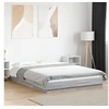Image de Bedframe bewerkt hout grijs sonoma eikenkleurig 120x190 cm3281236