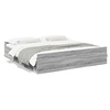 Image de Bedframe met lades bewerkt hout grijs sonoma eiken 180x200 cm3280277