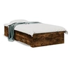 Image de Bedframe met lades bewerkt hout gerookt eikenkleurig 100x200 cm3280423