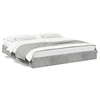 Image de Bedframe met lades bewerkt hout betongrijs 180x200 cm3280639