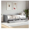 Image de Slaapbank met lades zonder matras 90x190 cm grijs sonoma eiken3280830