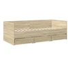 Image de Lit sonoma 193 x 78 x 65 cm en bois de couleur