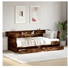 Image de Slaapbank met lades zonder matras 100x200 cm gerookt eikenkleur3280843
