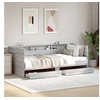 Image de Lit de Jour avec Tiroirs, Canapé-lit avec Rangement, Lit d'Invité, Meuble de Salon Chambre à Coucher, Moderne, Sonoma 3280865