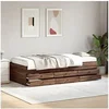 Image de Slaapbank met lades zonder matras 90x200 cm bruin eikenkleurig3280880