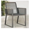 Image de Chaises de jardin lot de 4 noir résine tressée, siège de jardin, chaise de patio, chaise de salle à manger de jardin, 4008114