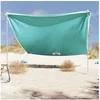 Image de Auvent de plage avec ancres de sable vert 304x300 cm