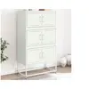Image de Buffet rose 68,5x38,5x123,5 cm acier, armoire, armoire latérale, armoire de rangement, armoire, placard, buffet haut, 846493