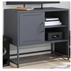 Image de Meuble TV rose 100,5x39x60,5 cm acier, support TV, buffet TV, meuble multimédia, banc TV, armoire hifi, centre de 846543