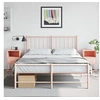 Image de Tables de chevet 2 pcs rose 36x39x60,5 cm acier, armoire, armoire latérale, meuble de chambre à coucher, table de 846557