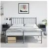 Image de Tables de chevet 2 pcs anthracite 36x39x60,5 cm acier, armoire, armoire latérale, meuble de chambre à coucher, table 846559