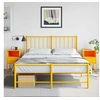 Image de Tables de chevet 2 pcs jaune moutarde 36x39x60,5 cm acier, armoire, armoire latérale, meuble de chambre à coucher, 846561