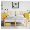 Image de Tables de chevet 2 pcs jaune moutarde 36x39x78 cm acier, armoire, armoire latérale, meuble de chambre à coucher, 846585