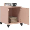 Image de Tables de chevet 2 pcs rose 36x39x43,5 cm acier, armoire, armoire latérale, support de téléphone, table de chevet 846617