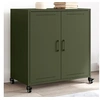 Image de Buffet vert olive 68,5x39x72 cm acier