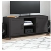 Image de Meuble TV, Armoire de Télévision avec Etagères, Support Télé avec Rangement Salon Salle de Séjour, Noir 100,5x39x43,5 846662