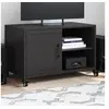 Image de Meuble TV, Armoire de Télévision avec Etagères, Support Télé avec Rangement Salon Salle de Séjour, Noir 68x39x43,5 cm 846668