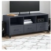 Image de Meuble TV, Armoire de Télévision avec Tiroirs et Etagères, Support Télé avec Rangement Salle de Séjour, Anthracite 846694