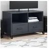 Image de Meuble TV, Armoire de Télévision avec Tiroirs et Etagères, Support Télé avec Rangement Salle de Séjour, Anthracite 846700