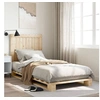 Image de Cadre de lit avec tête de lit 90x200 cm bois de pin massif, lit, meuble de chambre à coucher, lit en bois, lit 3281532