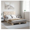 Image de Cadre de lit avec tête de lit 140x200 cm bois de pin massif, lit, meuble de chambre à coucher, lit en bois, lit 3281570