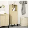Image de Armoire salle de bain chêne sonoma 30x30x100 cm 847389