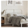 Image de Hoofdbord 120 cm metaal wit377197