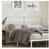 Image de Hoofdbord 150 cm metaal wit377200